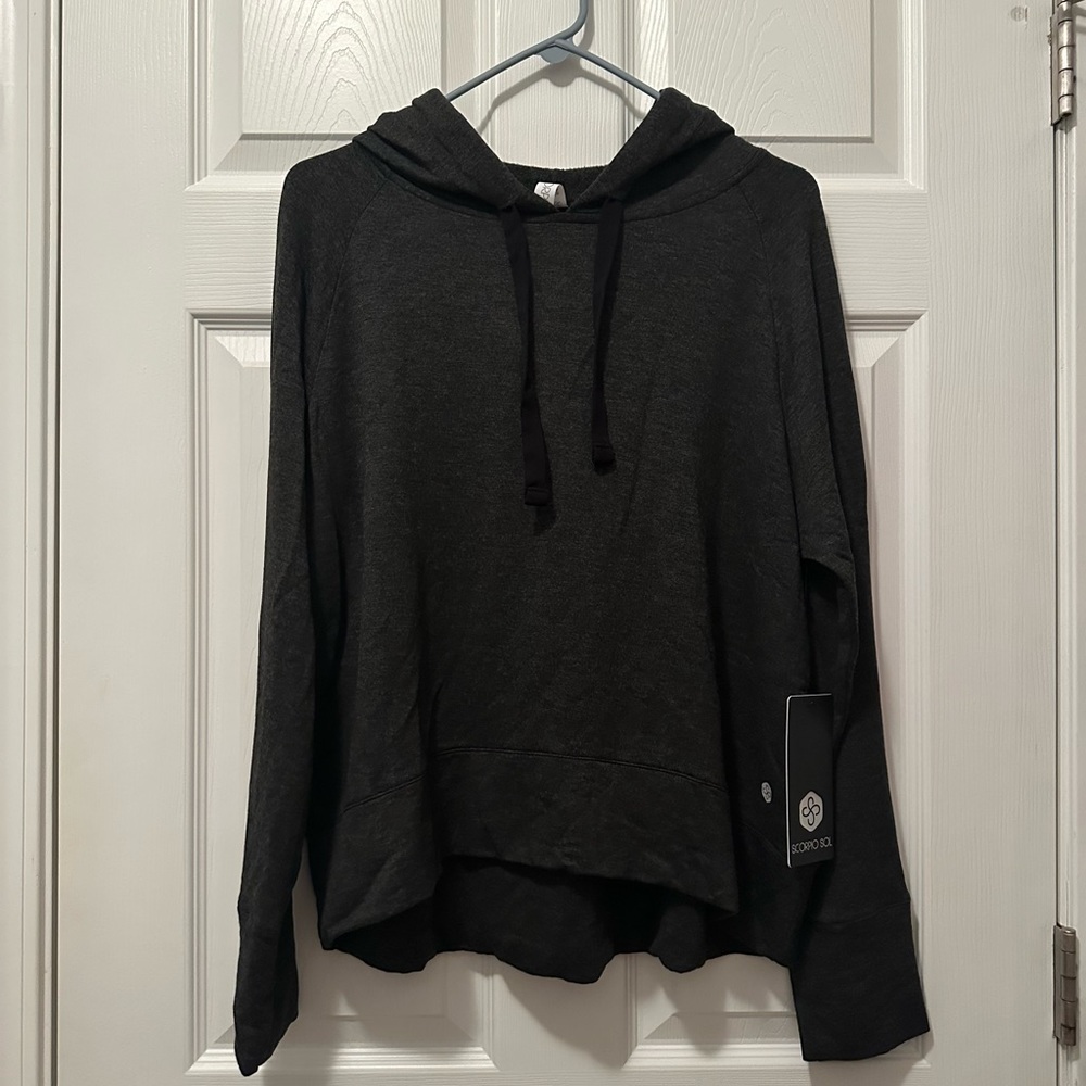 NWT Dark Grey Scorpio Sol Sweatshirt. Size L